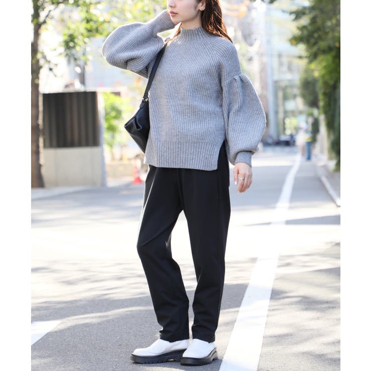 【SETUP7】バルーンスリーブハイネックプルオーバーニット trc | SETUP7【WOMEN】 | 詳細画像18 