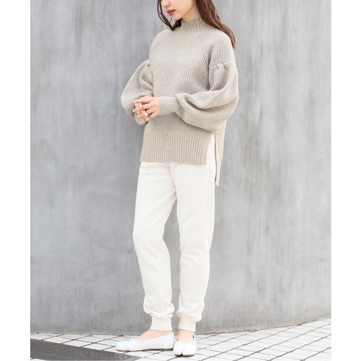 【SETUP7】バルーンスリーブハイネックプルオーバーニット trc | SETUP7【WOMEN】 | 詳細画像5 