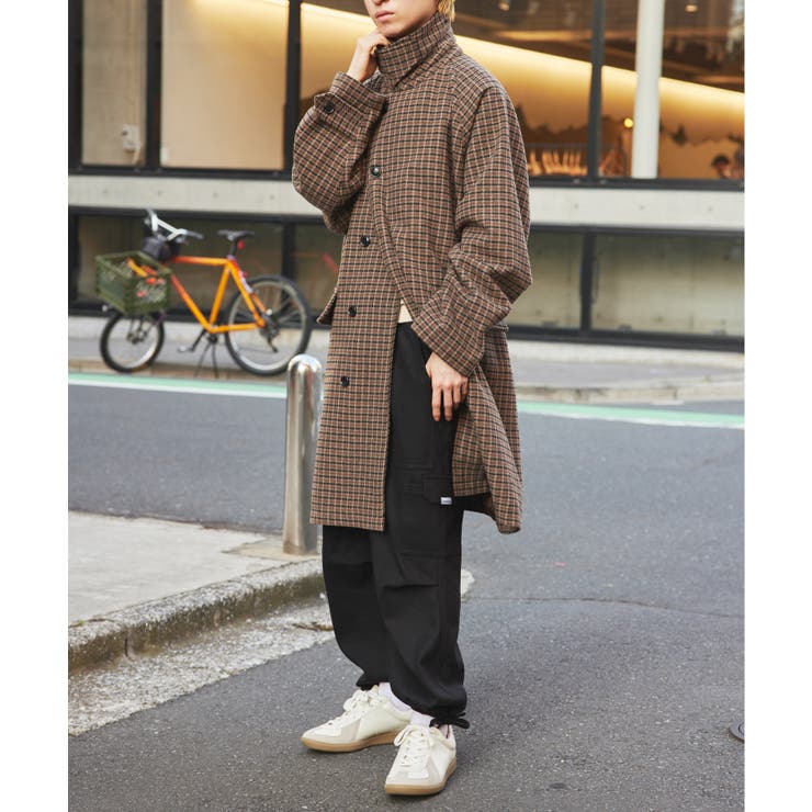 SETUP7】ブラッシュドベーシックオーバーサイズカーゴパンツ