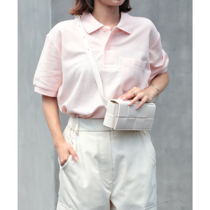 ピンク | 【Printstar】5.8オンス T/Cポロシャツ 00100 | SETUP7【WOMEN】