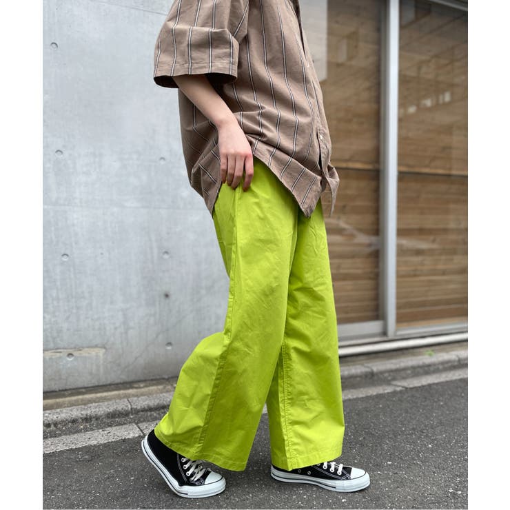 Dickies】コットンダンプリラックスワイドパンツ 3287-7401[品番