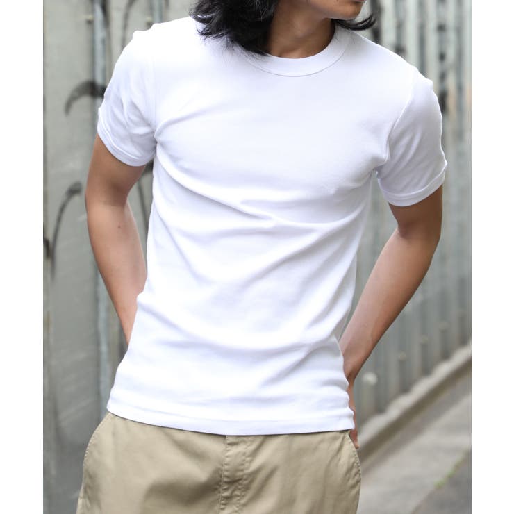 【Hanes】BEEFY リブクルーネックTシャツ HM1-R103 | SETUP7【WOMEN】 | 詳細画像12 