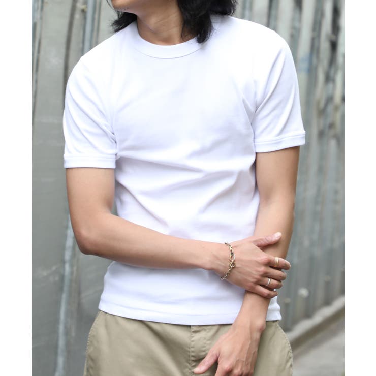 【Hanes】BEEFY リブクルーネックTシャツ HM1-R103 | SETUP7【WOMEN】 | 詳細画像13 