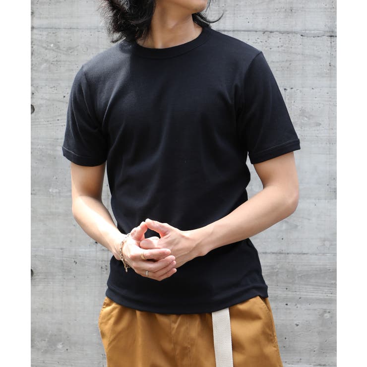 【Hanes】BEEFY リブクルーネックTシャツ HM1-R103 | SETUP7【WOMEN】 | 詳細画像4 