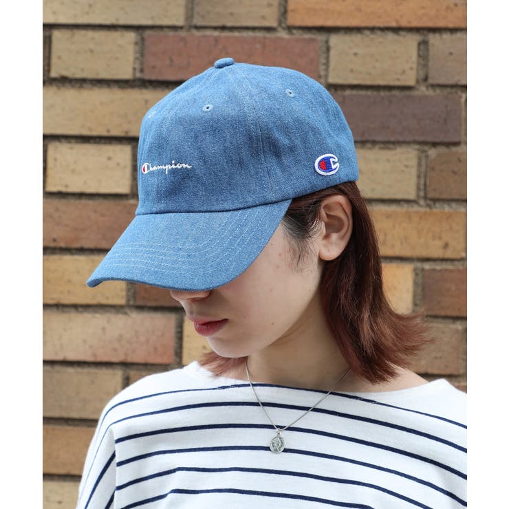 ブルー | 【Champion】デニムローキャップ 381-0136 | SETUP7【WOMEN】