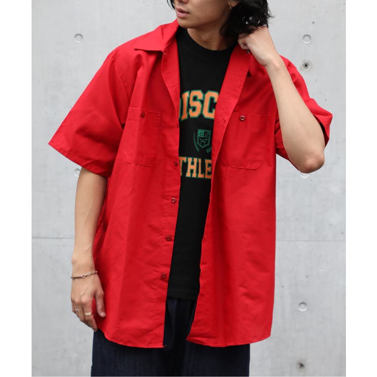 RED KAP 半袖ワークシャツ PIZZA OF DEATH RECORDS