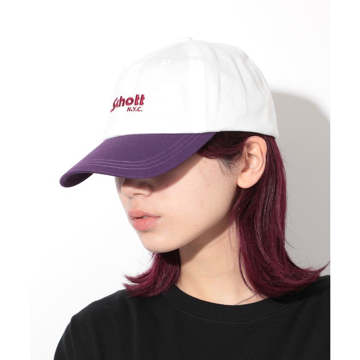 SCHOTT】ロゴバイカラーキャップ SC017[品番：TTMW0000615]｜SETUP7