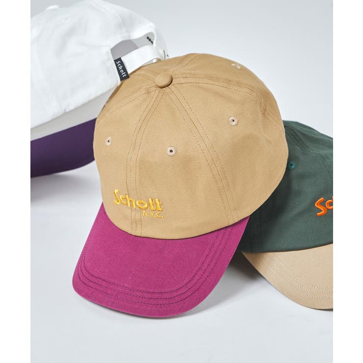 SCHOTT】ロゴバイカラーキャップ SC017[品番：TTMW0000615]｜SETUP7