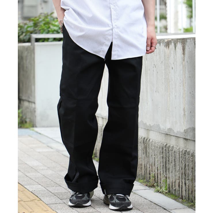 ホワイト】【Dickies】85283 ダブルニー ワークパンツ 14788800[品番