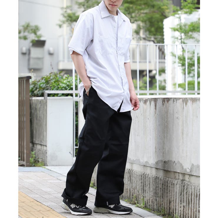 ホワイト】【Dickies】85283 ダブルニー ワークパンツ 14788800[品番