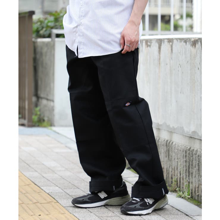 ホワイト】【Dickies】85283 ダブルニー ワークパンツ 14788800[品番