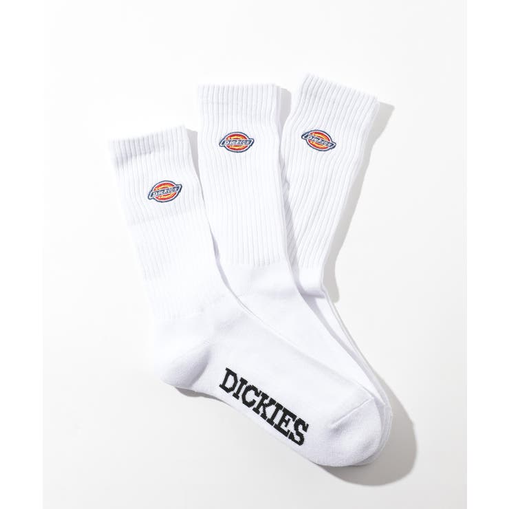 クルーソックス 3P ロゴ刺繍底パイル | SETUP7【WOMEN】 | 詳細画像1 