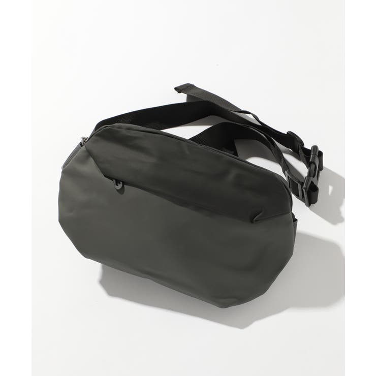 ダークグレー | 【SETUP7】バイカラー配色ウエストバッグ ボディバッグ KNF037 | SETUP7【MEN】