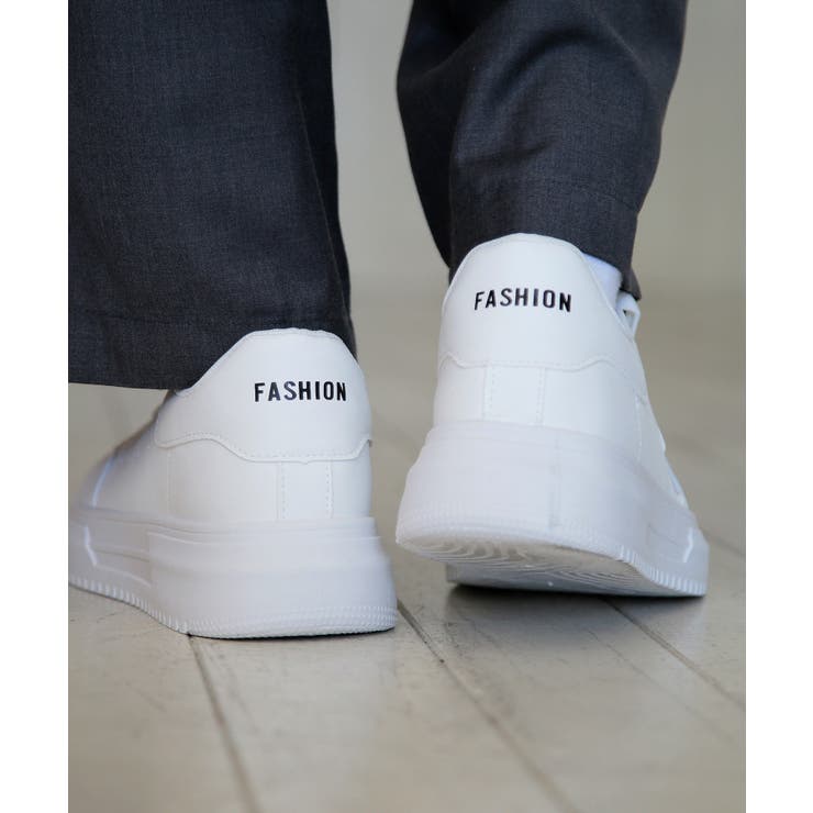 【SETUP7】フェイクレザー コートスニーカーシューズ KNF037 | SETUP7【MEN】 | 詳細画像4 