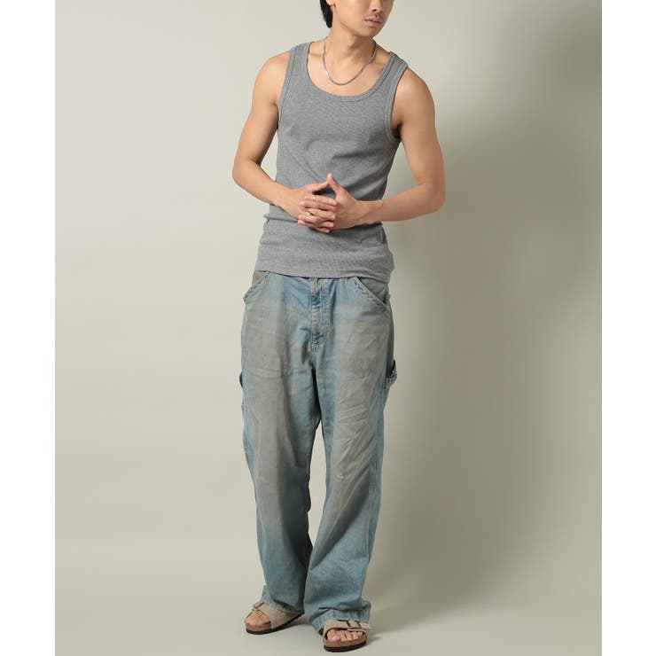 EC限定 パック入りフライスリブタンクトップ インナー | SETUP7【MEN】 | 詳細画像14 