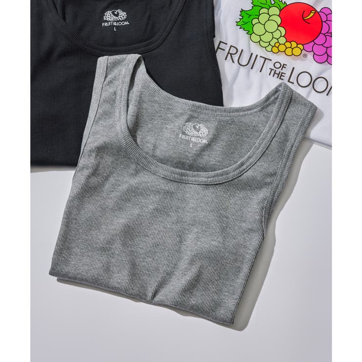 グレー | EC限定 パック入りフライスリブタンクトップ インナー | SETUP7【MEN】