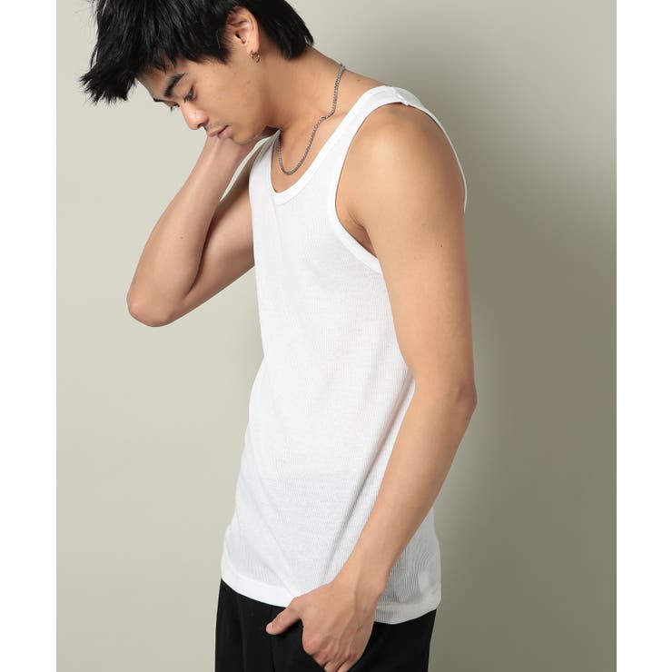 EC限定 パック入りフライスリブタンクトップ インナー | SETUP7【MEN】 | 詳細画像5 