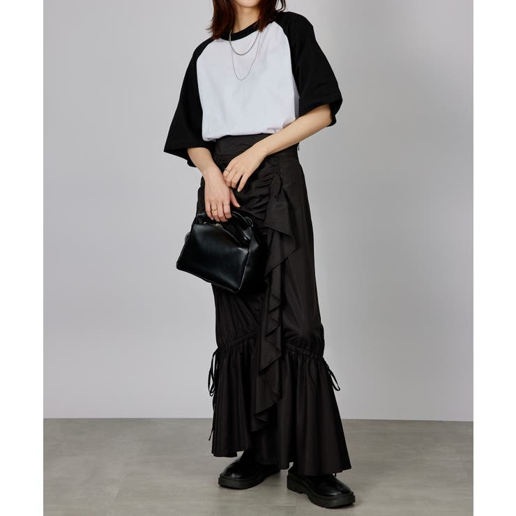 【United Athle】5.6オンス ラグランTシャツ 5041 | SETUP7【WOMEN】 | 詳細画像5 