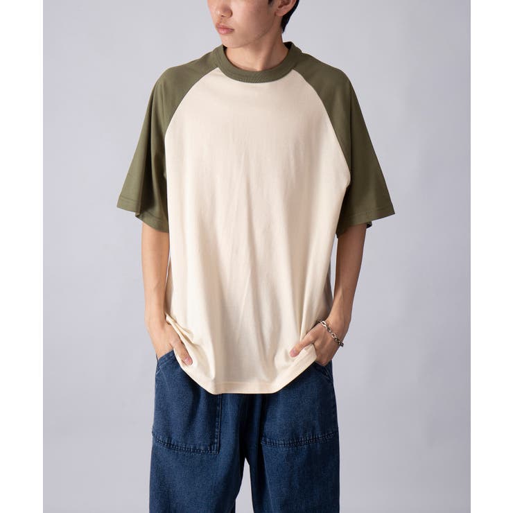 アイボリー系1 | 【United Athle】5.6オンス ラグランTシャツ 5041 | SETUP7【WOMEN】