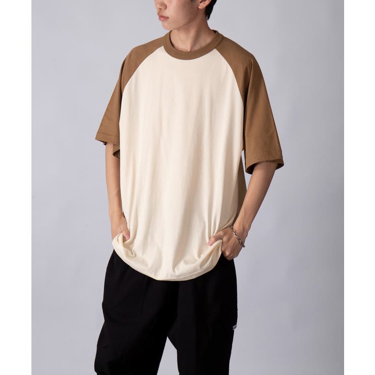 アイボリー系2 | 【United Athle】5.6オンス ラグランTシャツ 5041 | SETUP7【WOMEN】