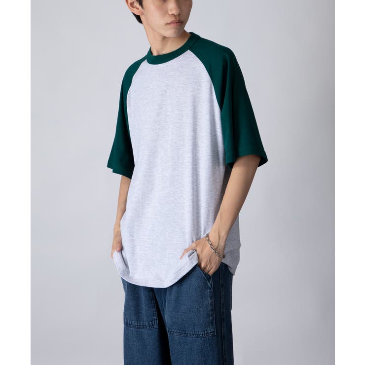 ライトグレー系2 | 【United Athle】5.6オンス ラグランTシャツ 5041 | SETUP7【WOMEN】