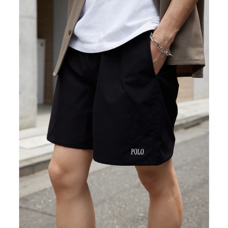 ポロ刺繍バギーショートパンツ ハーフパンツ POLO[品番
