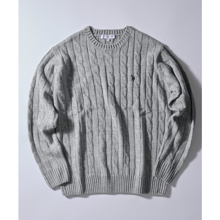 【U.S. POLO ASSN.】ロイヤルバルキーケーブルニット | SETUP7【WOMEN】 | 詳細画像33 
