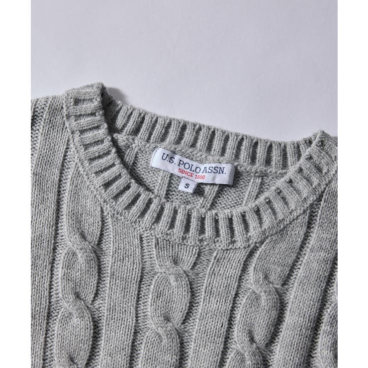 【U.S. POLO ASSN.】ロイヤルバルキーケーブルニット | SETUP7【WOMEN】 | 詳細画像42 