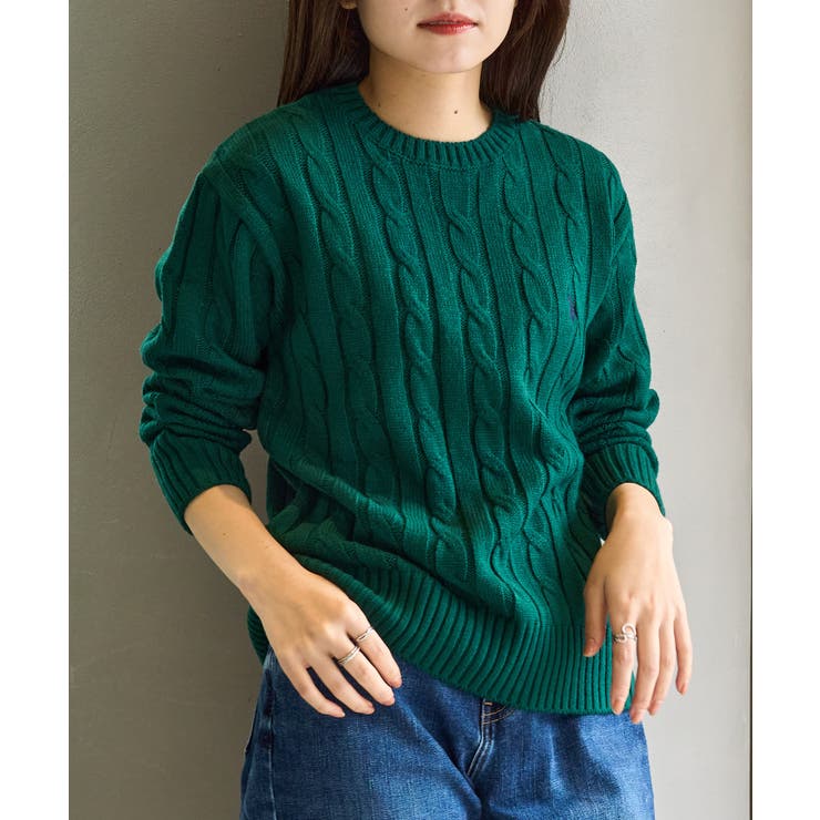 【U.S. POLO ASSN.】ロイヤルバルキーケーブルニット | SETUP7【WOMEN】 | 詳細画像46 