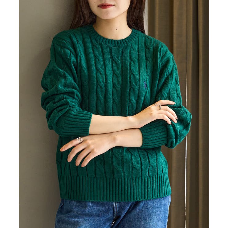 【U.S. POLO ASSN.】ロイヤルバルキーケーブルニット | SETUP7【WOMEN】 | 詳細画像47 