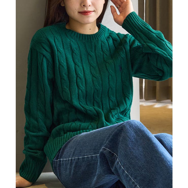 【U.S. POLO ASSN.】ロイヤルバルキーケーブルニット | SETUP7【WOMEN】 | 詳細画像48 