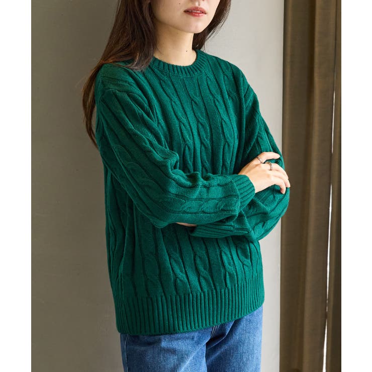 【U.S. POLO ASSN.】ロイヤルバルキーケーブルニット | SETUP7【WOMEN】 | 詳細画像49 