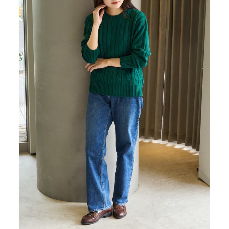 【U.S. POLO ASSN.】ロイヤルバルキーケーブルニット | SETUP7【WOMEN】 | 詳細画像51 
