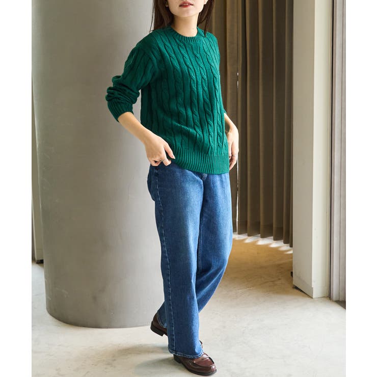 【U.S. POLO ASSN.】ロイヤルバルキーケーブルニット | SETUP7【WOMEN】 | 詳細画像52 