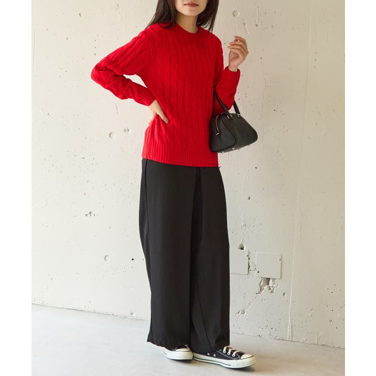 【U.S. POLO ASSN.】ロイヤルバルキーケーブルニット | SETUP7【WOMEN】 | 詳細画像63 