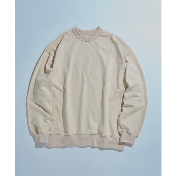 アイボリー | 【MAISON CLUB】12OZ 裏毛 CREWNECK SWEATER | SETUP7【MEN】