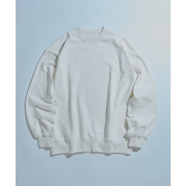 ホワイト | 【MAISON CLUB】12OZ 裏毛 CREWNECK SWEATER | SETUP7【MEN】