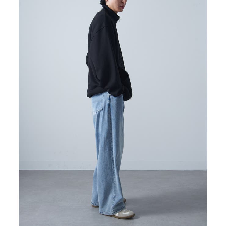 【MAISON CLUB】ワンポイント刺繍フルジップスウェット LESS | SETUP7【MEN】 | 詳細画像12 