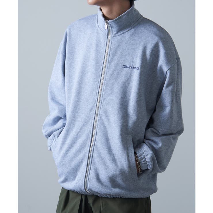 【MAISON CLUB】ワンポイント刺繍フルジップスウェット LESS | SETUP7【MEN】 | 詳細画像15 