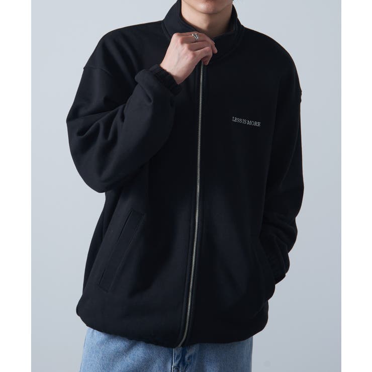 【MAISON CLUB】ワンポイント刺繍フルジップスウェット LESS | SETUP7【MEN】 | 詳細画像2 