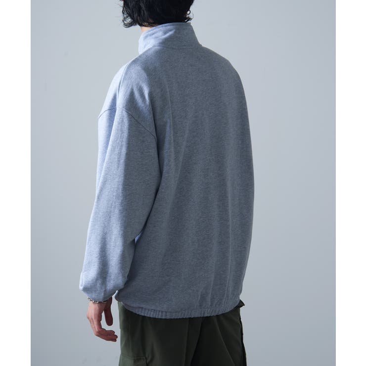 【MAISON CLUB】ワンポイント刺繍フルジップスウェット LESS | SETUP7【MEN】 | 詳細画像21 