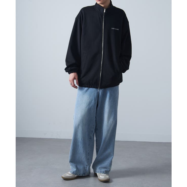 【MAISON CLUB】ワンポイント刺繍フルジップスウェット LESS | SETUP7【MEN】 | 詳細画像8 