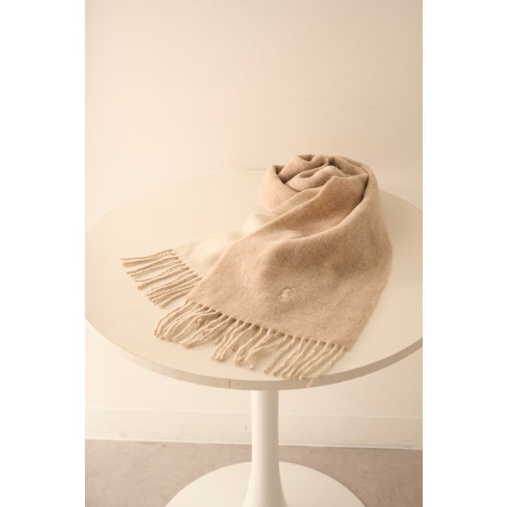 ベージュ | 【POLO RALPHLAUREN】ポロ マフラー | SETUP7【WOMEN】