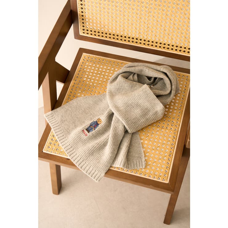 グレー | 【POLO RALPHLAUREN】ポロ マフラー | SETUP7【WOMEN】