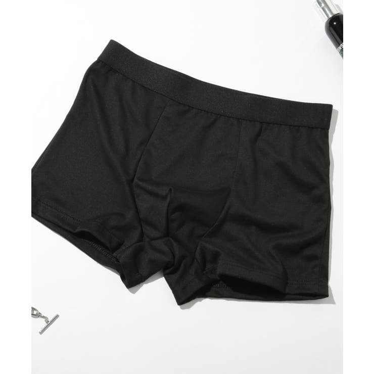 ブラック | 【SETUP7】プレミアムストレッチボクサーパンツ 裏地メッシュ付き ストレスフ… | SETUP7【MEN】