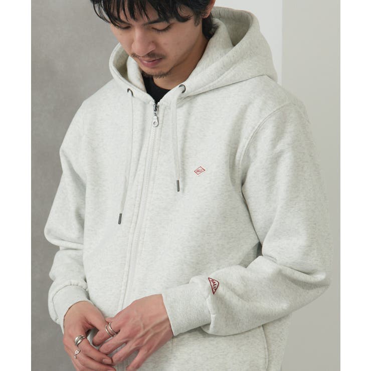 BALL】T/C裏起毛 ワッペン付きフルジップパーカー 64538[品番