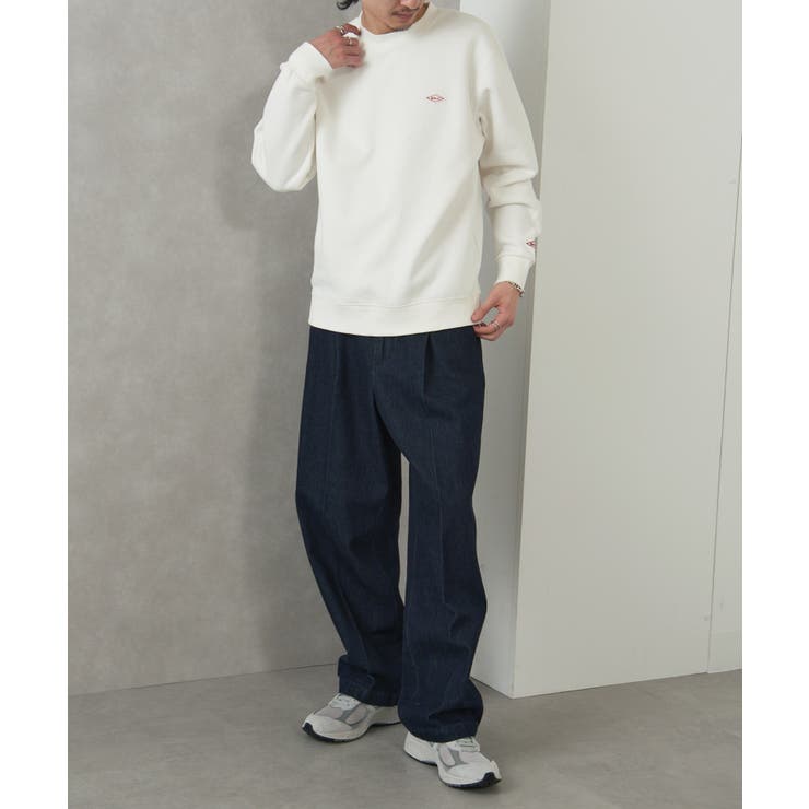 BALL】T/C裏起毛 ワッペン付きトレーナー 64535[品番