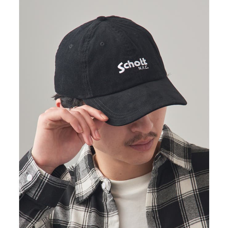 Schott】ベーシックロゴキャップ SC047[品番：TTMW0002212
