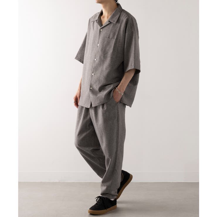 【HAUS】ポリトロテーパードパンツ | SETUP7【MEN】 | 詳細画像12 