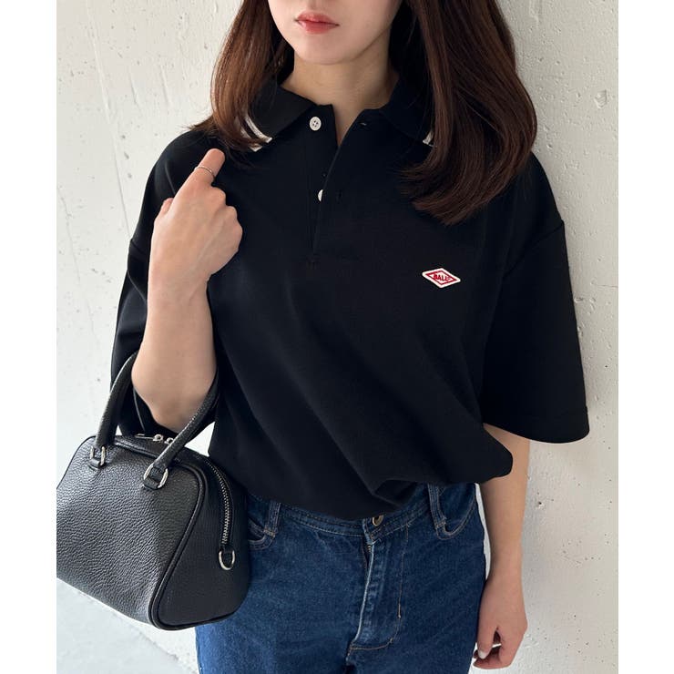 ブラック | 【BALL】別注 ティップラインポロシャツ | SETUP7【WOMEN】